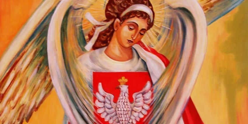 Anioł stróż Królewstwa Polskiego - obraz